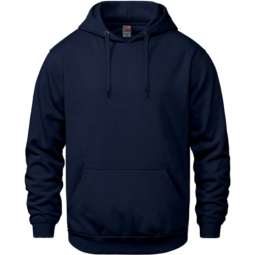 Markham Royals Crown Logo Adult Pullover Hooded Sweatshirt in Navy