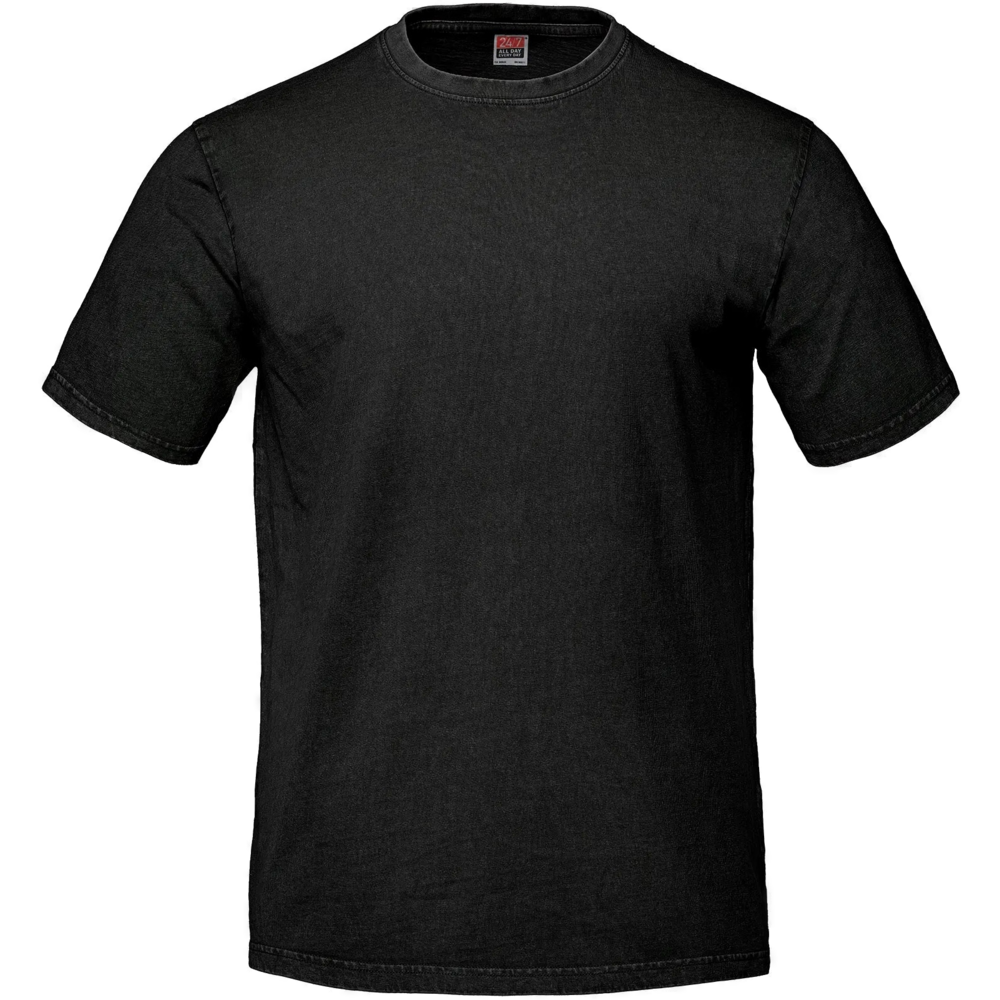 HORIZON - Vintage Wash Cotton Crewneck T-Shirt
