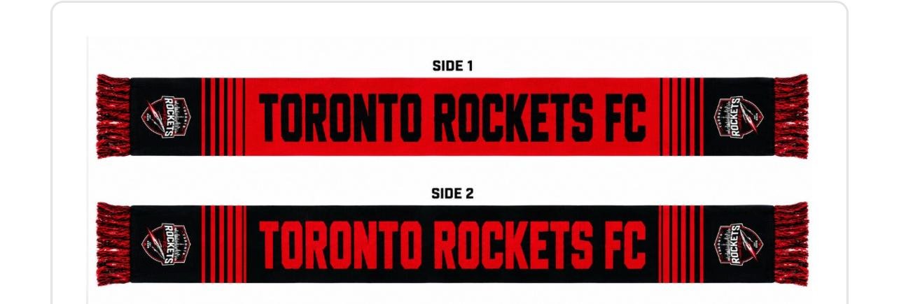 Toronto Rockets Scarf