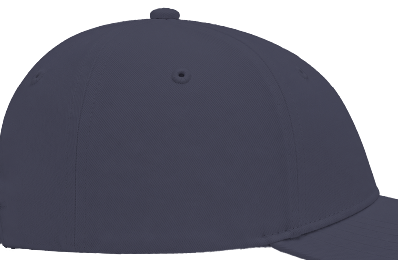 Markham Royals Leaf Logo on Front Snapback Trucker Cap in Navy — rightsleeve