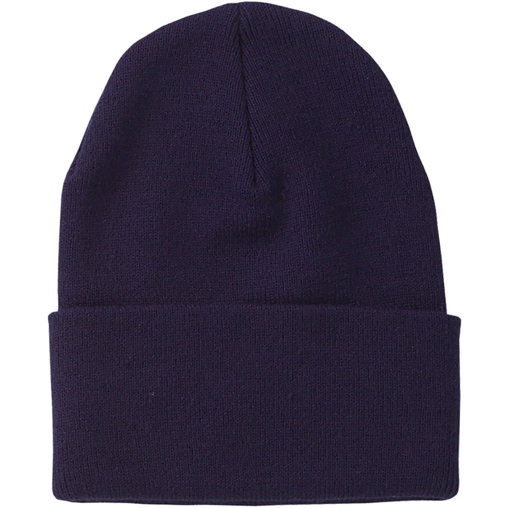 Markham Royals Leaf Logo Knit Cuff Toque in Navy — back