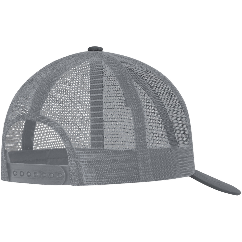 Markham Royals Script Logo on Front Snapback Trucker Cap — back